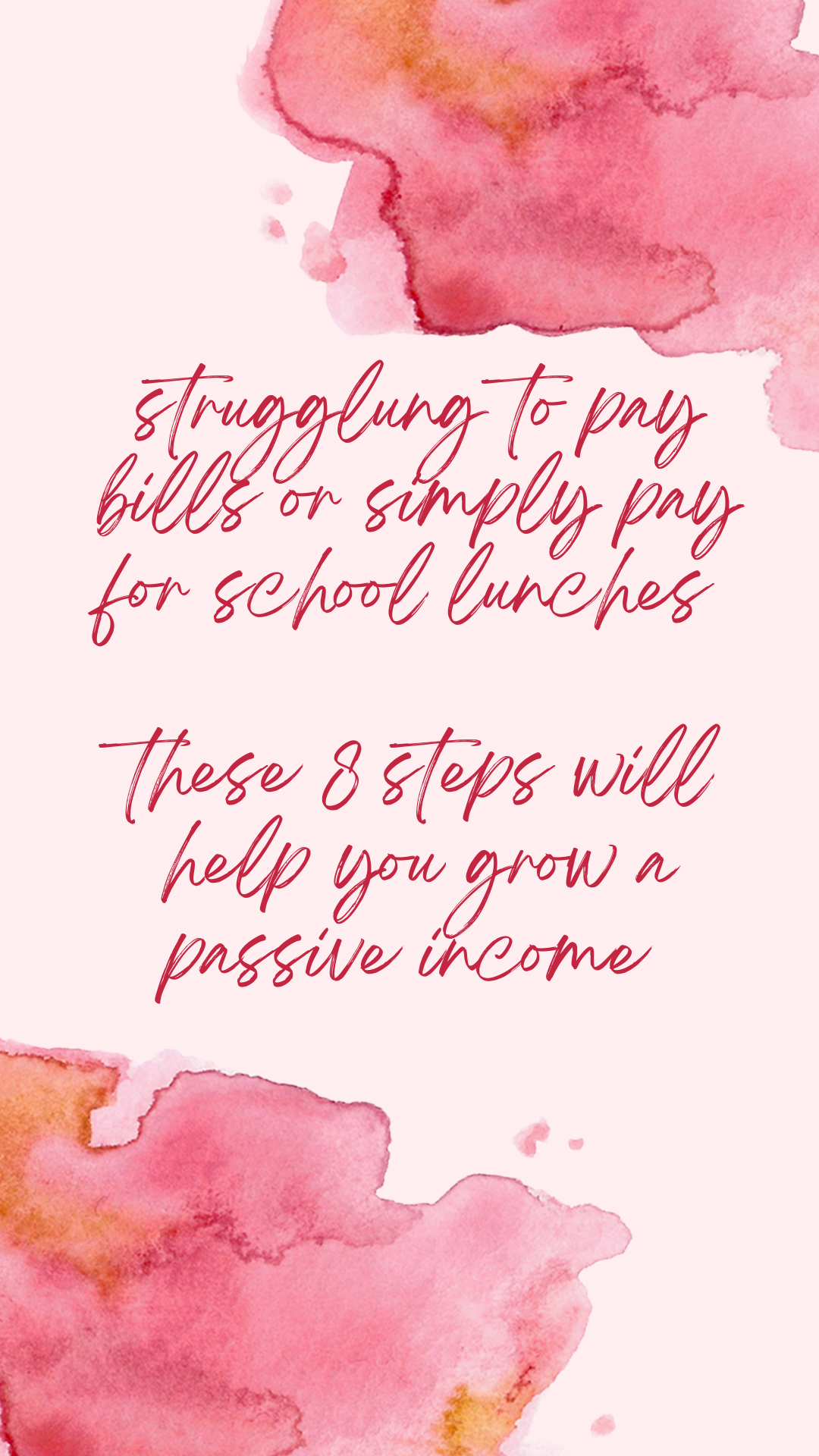 8 step financial guide for mothers